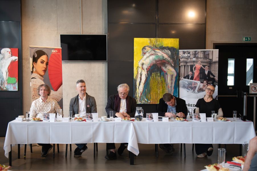 Divadlo J. K. Tyla – tisková konference k představení sezóny 2023/2024 (zdroj Divadlo J. K. Tyla)