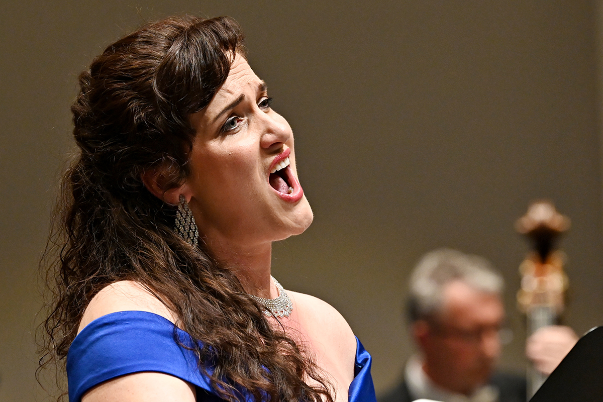 Závěrečný koncert Janáčkovy filharmonie Ostrava, 18. května 2023 – Václava Krejčí Housková (foto Martin Straka)