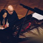 Maki Namekawa, Dennis Russell Davies (zdroj Filharmonie Brno)