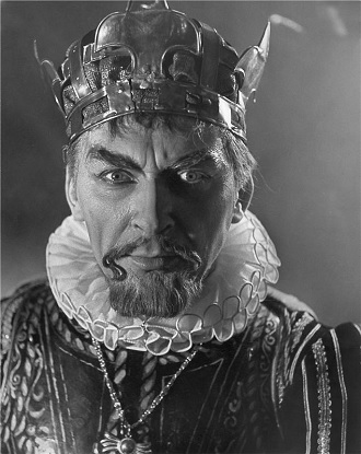 G.Verdi: Don Carlos - Jaroslav Horáček (Filip II.) - ND Praha 1960 (foto Jaromír Svoboda)