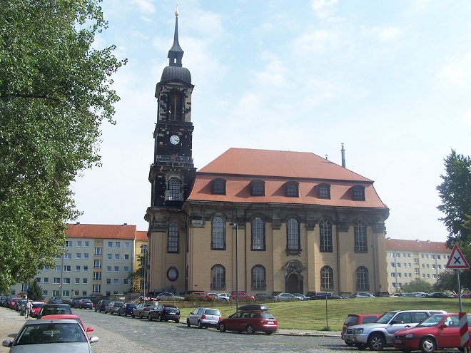 Annenkirche Drážďany (foto wikimedia.org)