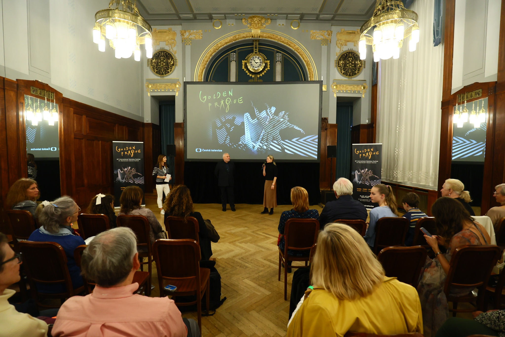 Festival Zlatá Praha na půdě Obecního domu (foto archiv festivalu)