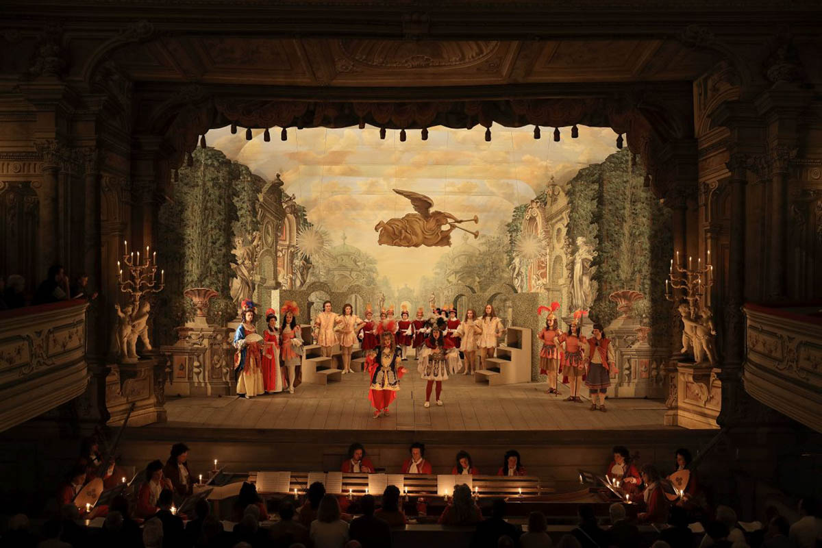 Antonio Giannettini: L’Ingresso alla Gioventù di Claudio Nerone – Festival barokních umění 2018, Český Krumlov (foto Libor Svacek)