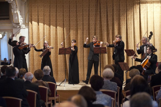 Pardubické hudební jaro 2016: Aprílový koncert - Barocco sempre giovane - Velký sál Muzea Chrudim (foto Miloš Kolesár)