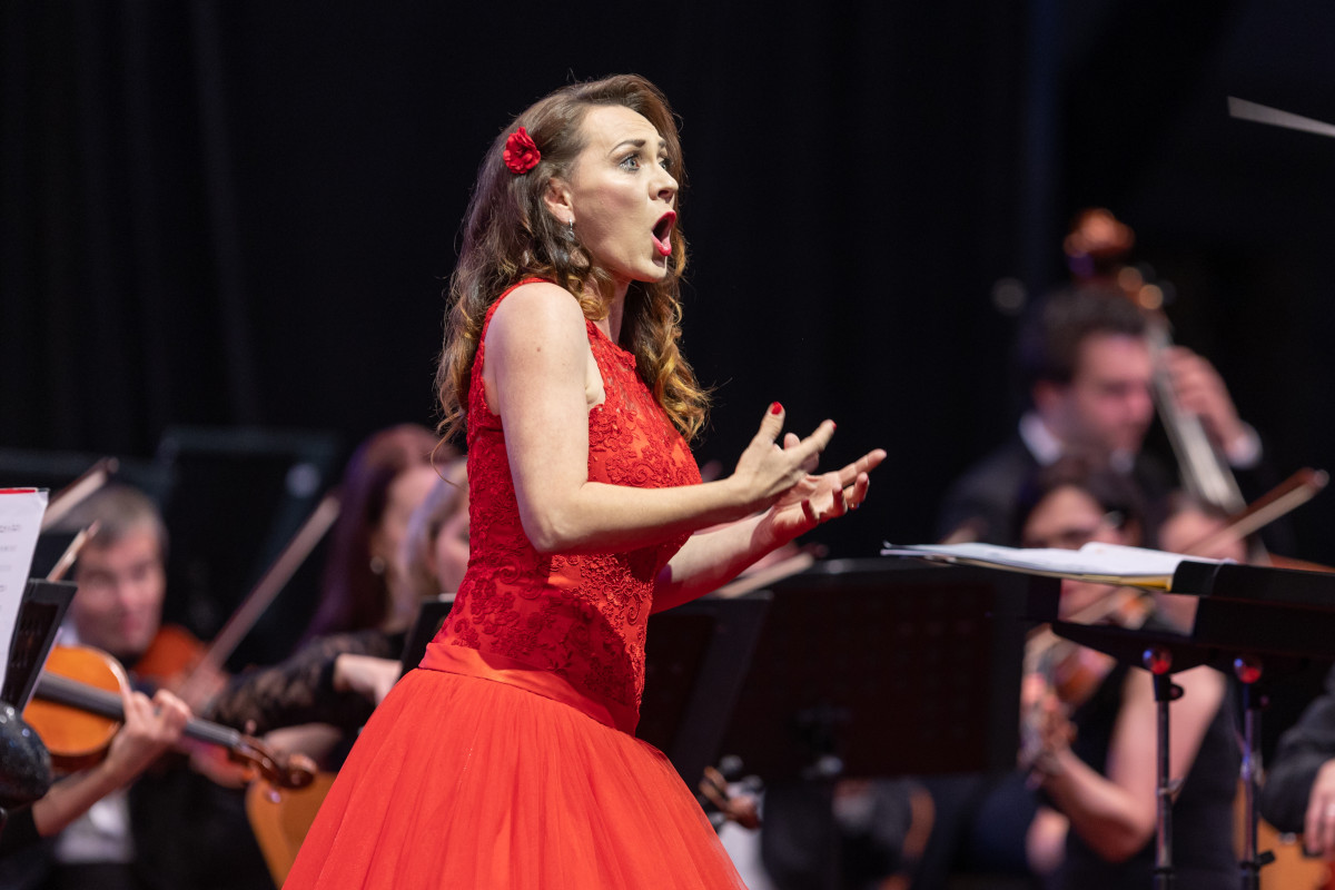 Jana Šrejma Kačírková a PKF-Prague Philharmonia - Smetanova Litomyšl 2021 (foto František Renza)