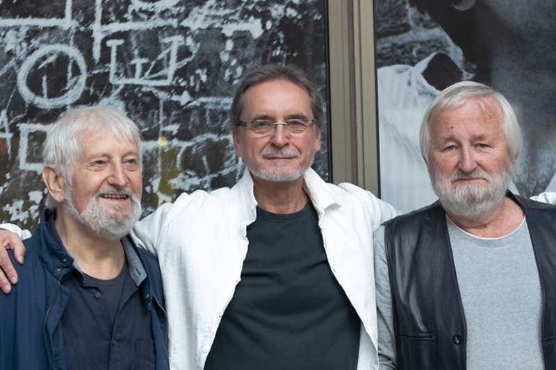 František Pokorný, Jiří Kylián a Jiří Opěla (zdroj Pražský komorní balet)