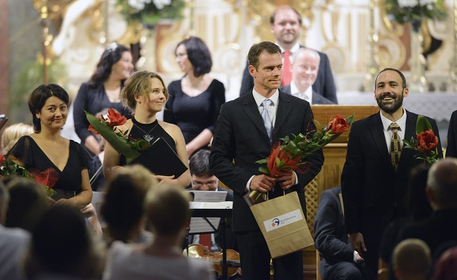 J. D. Zelenka: Psalmi Vespertini I - Gabriela Eibenová, Daniela Čermáková, Adam Viktora - Svatováclavský hudební festival 2016 (foto archiv SHF)
