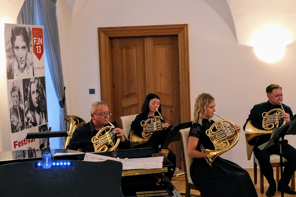 Liteňské hornové dny 2024: Galakoncert (foto Vladimír Kačer)