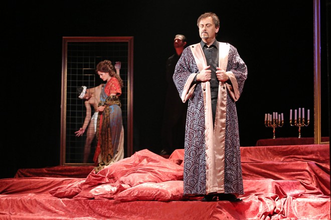 Giacomo Puccini: Tosca - Šimon Svitok (Scarpia) - ŠO Banská Bystrica 2016 (foto Jozef Lomnický)
