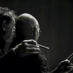 Philip Glass a Dennis Russell Davies (foto Filharmonie Brno)