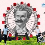 Grafika k Johann Strauss Festjahr 2025 (autorka Lena Zotti)