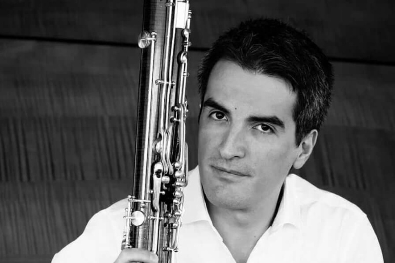 Fagotista Guilhaume Santana (zdroj Filharmonie Brno) 