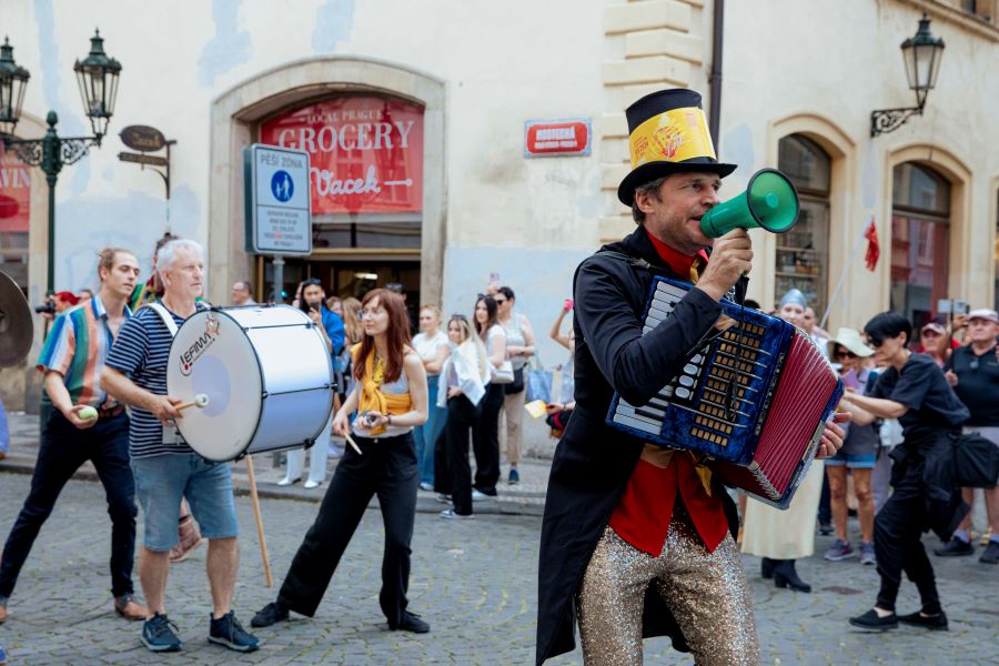 HAMUfest 2024 – artistický průvod (foto Irina Degtereva)