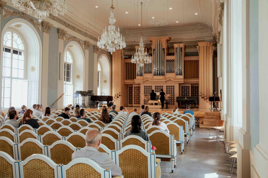 HAMUfest 2024 – koncert v Sále Martinů (foto Irina Degtereva)