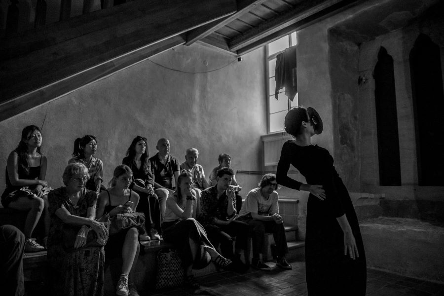 HAMUfest 2024 – vystoupení v Gotické věži (foto Irina Degtereva)