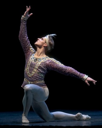 Ludvig Minkus: Bajadéra - Michal Krčmář (Solor) (foto Sakari Viika)