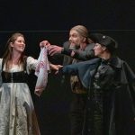 Moravské divadlo Olomouc, Fidelio 2021: Helena Beránková, Jiří Přibyl, Barbora Řeřichová (foto Jan Procházka)