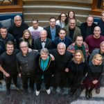 Composers Summit Prague 2024 – Hollywoodští skladatelé a významní producenti spolu s vedením Composers Summit Prague (foto Jan Urbánek)