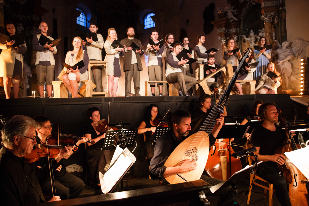 Czech Ensemble Baroque - Hudební festival Znojmo 2019 (foto Petr Vokurek)