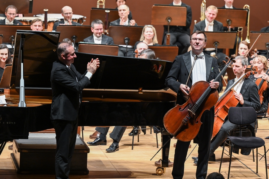 Rachmaninov. Šostakovič: Simon Trpčeski, Lukáš Pospíšil, 19. března 2023, Dvořákova síň Rudolfina (zdroj PKF – Prague Philharmonia)