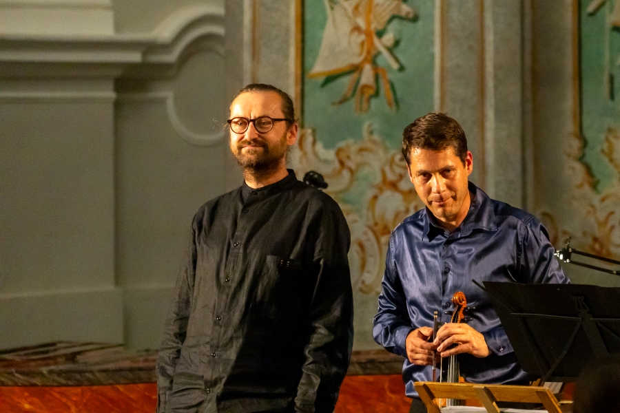 Baroko 2024: Filip Dvořák, Jiří Sycha, 4. června 2024, Vlastivědné muzeum v Olomouci (foto Michal Málek)