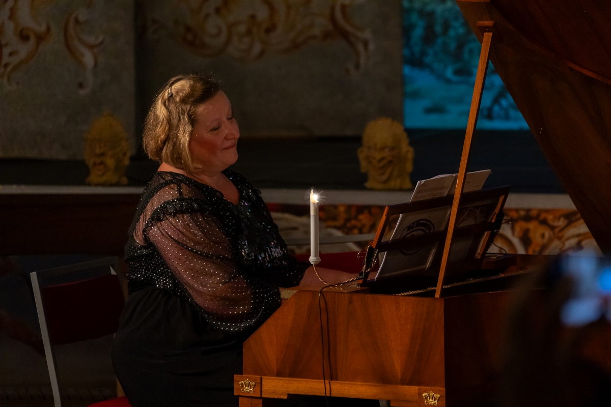 Petra Matějová, 6. června 2024, Festival Baroko, Vlastivědné muzeum v Olomouci (foto Michal Málek)