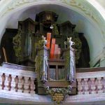 Kostel Všech svatých v Heřmánkovicích na Náchodsku – varhany (zdroj Královéhradecký kraj)