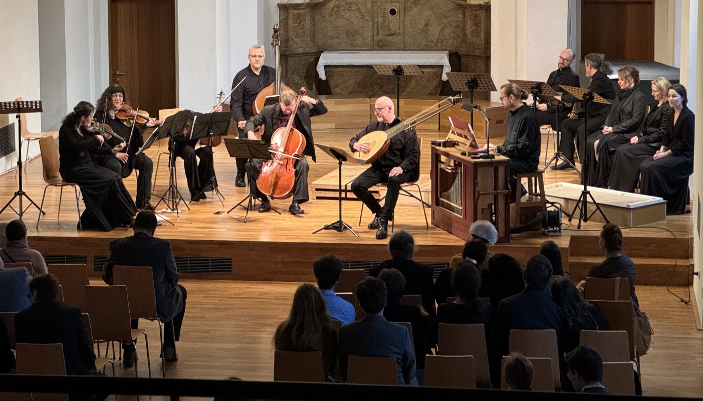 Musica Florea: Neznámý Leoš Janáček a počátky baroka, 10. dubna 2024, Sál Milosrdných bratří, Brno (zdroj Musica Florea, foto Ondřej Koutník)