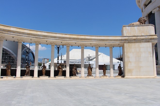 Makedonska Opera i Balet Skopje (foto autor)