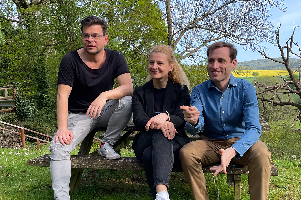 Peter Jarůšek, Veronika Jarůšková a Boris Giltburg (foto Matouš Vlčinský)