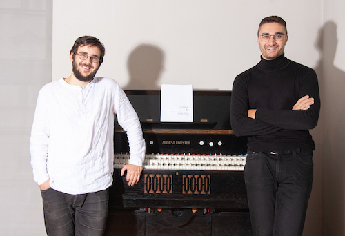 Ian Mikyska a Miroslav Beinhauer (foto Matěj Procházka)