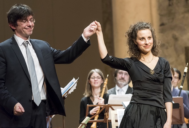 G.F.Händel: Il delirio amoroso - V.Luks, R. Milanesi - Praha 20.4.2016 (foto © Petra Hajská)