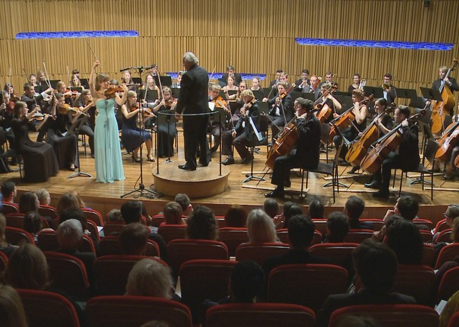 Kultura v srdci Prahy 2015: Zahajovací koncert - koncertní sál Pražské konzervatoře Praha 2015 (foto Milan Kormout)