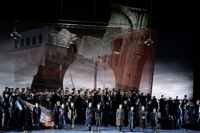 Michail Iwanowitsch Glinka: Iwan Sussanin – Oper Frankfurt 2015 (foto © Barbara Aumüller)