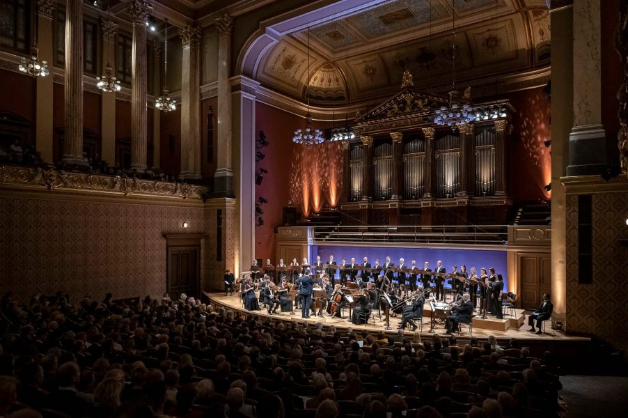Georg Friedrich Händel: Izrael v Egyptě – Collegium 1704, Václav Luks, 13. října 2022 (foto Petra Hajská)