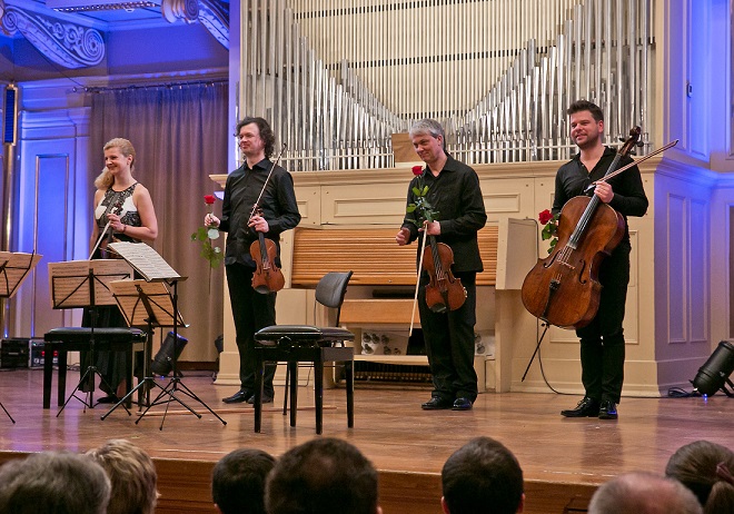 Galakoncert Concentus Moraviae - Pavel Haas Quartet (foto © Concentus Moraviae / Jiří Sláma)