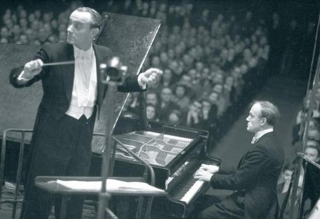 János Ferencsik a Svjatoslav Richter (foto archiv)