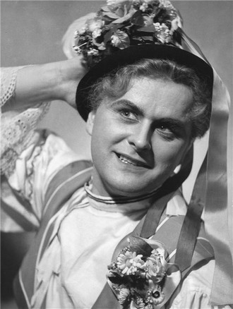 Leoš Janáček: Její pastorkyňa - Ivo Žídek (Števa Buryja) - ND Praha 1955 (foto Jaromír Svoboda/archiv ND Praha)