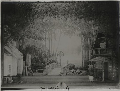 Její pastorkyňa - ND 1916 (Karel Štapfer - scéna, I. jednání)