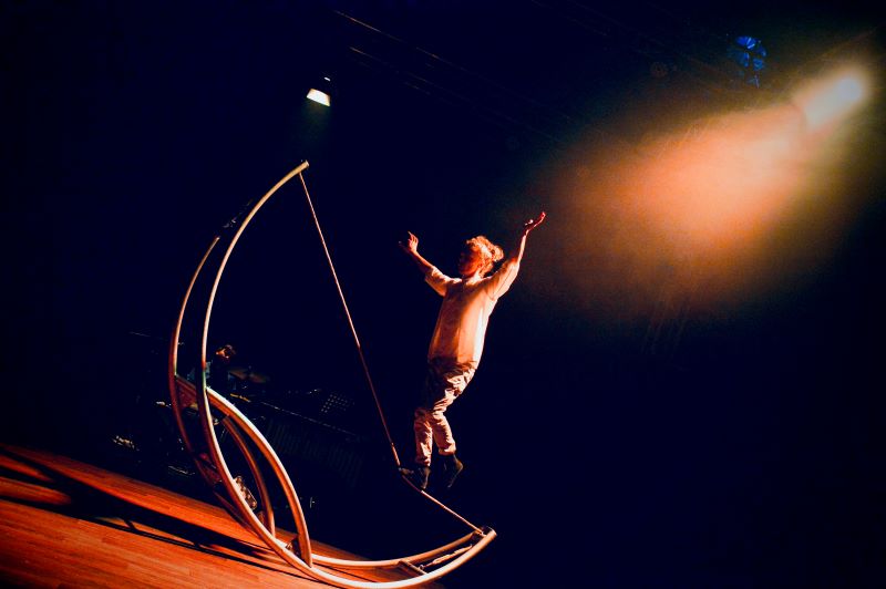 Jindřich Kopidol – Erlend, work in progress (foto František Ortmann, Letní Letná 2023)