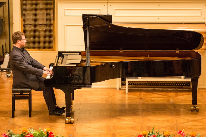 Klavírní recitál - Jan Jiraský - Moravský podzim 2015 (foto Petr Francán)