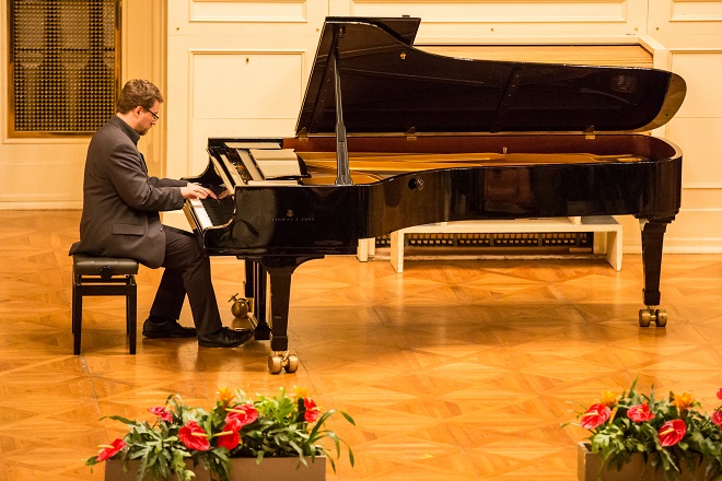 Klavírní recitál - Jan Jiraský - Moravský podzim 2015 (foto Petr Francán)