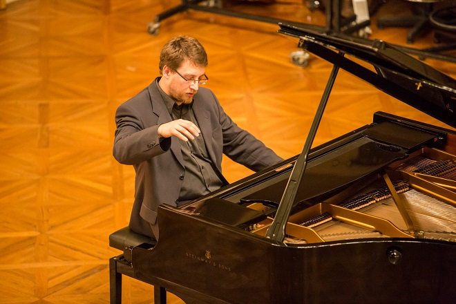 Klavírní recitál - Jan Jiraský - Moravský podzim 2015 (foto Petr Francán)