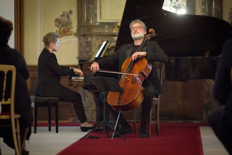 Terezie Fialová a Jiří Bárta, 14. dubna 2022 (zdroj Hudební festival Antonína Dvořáka Příbram)