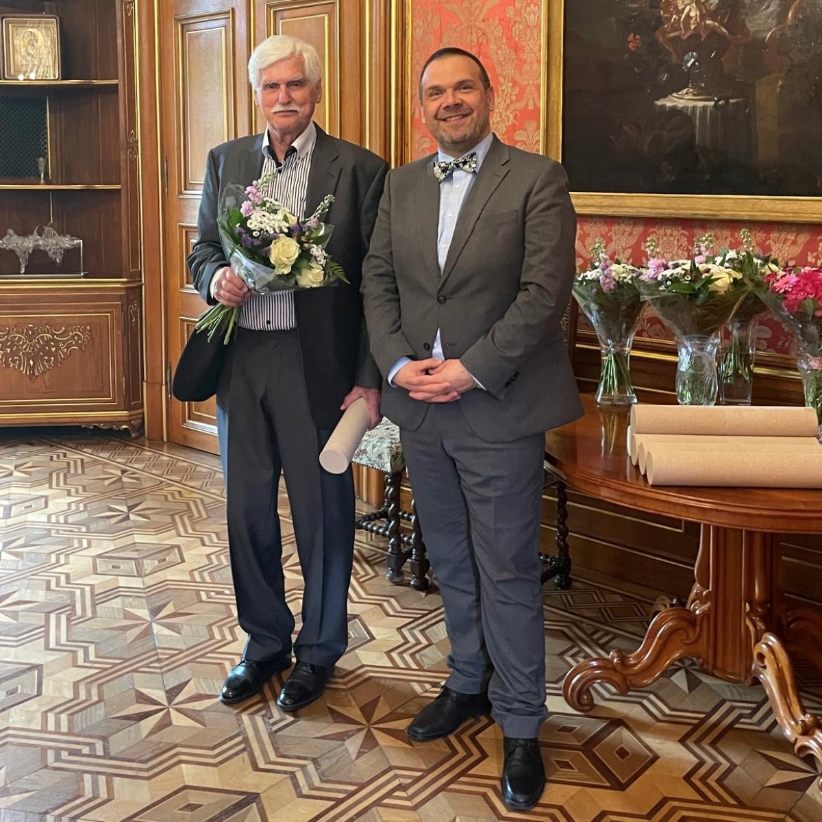 Josef Brabenec, Martin Baxa (zdroj Ministerstvo kultury)
