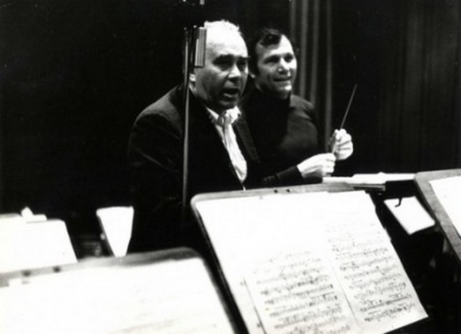 Josef Veselka a Georges Prêtre (archiv)