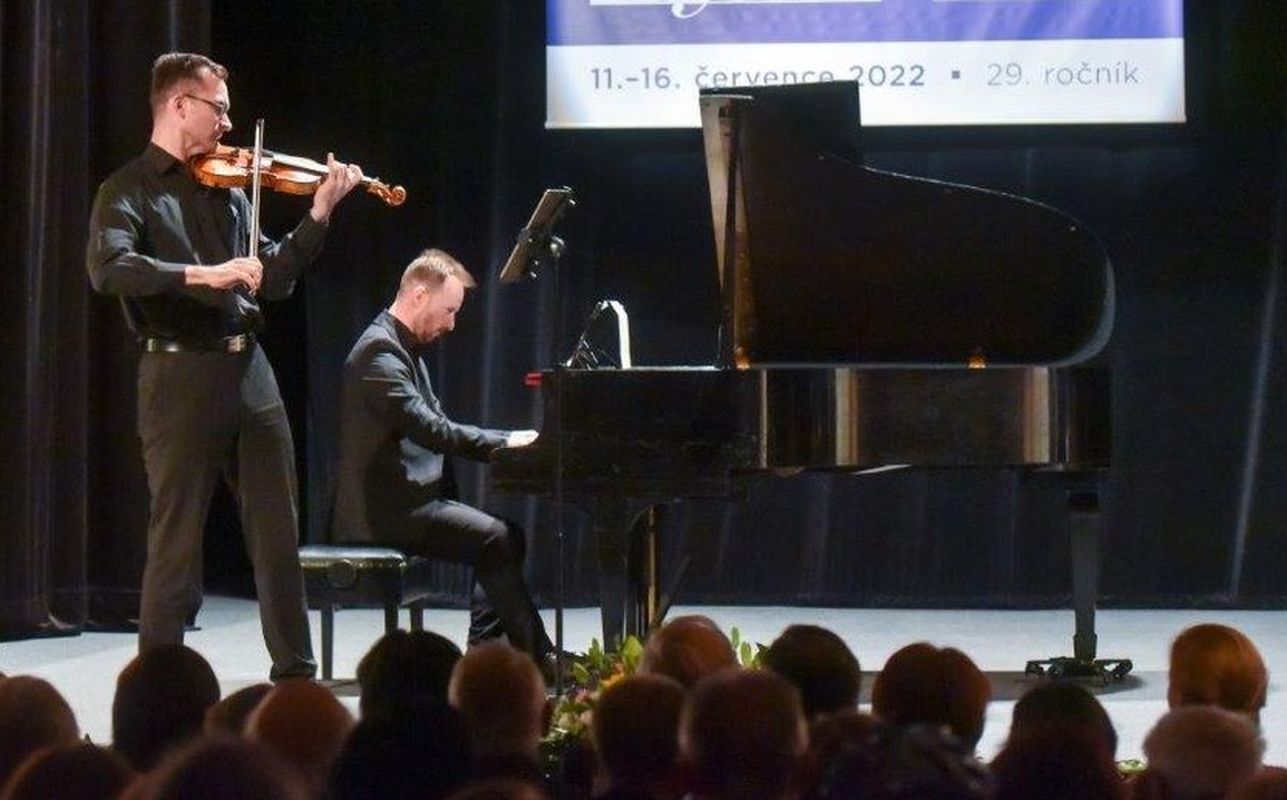 Juraj Tomka a Maroš Klátik, 12. července 2022 (zdroj Festival Janáček a Luhačovice)