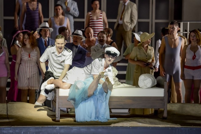 Bohuslav Martinů: Epos o Gilgamešovi/Henry Purcell: Dido a Aeneas - Karol Bartosiński, Jana Krajčovičová Tajovská - ND Brno 2016 (foto ND Brno)