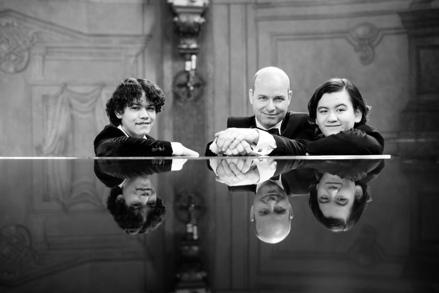 Eduard Kollert, Jiří Kollert, Richard Kollert (zdroj Symfonický orchestr hl. m. Prahy FOK)