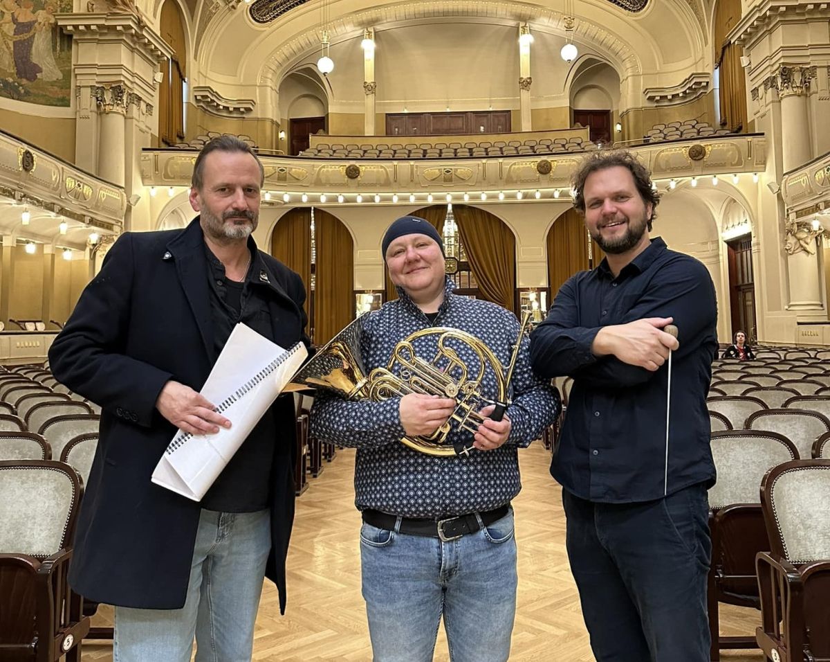 Kryštof Marek, Zuzana Rzounková, Tomáš Brauner (zdroj Symfonický orchestr hl. m. Prahy FOK)